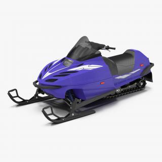 3D Snowmobile Generic model