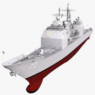 3D Ticonderoga Class Cruiser Lake Erie CG-70