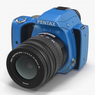 3D Pentax K-S1 Blue