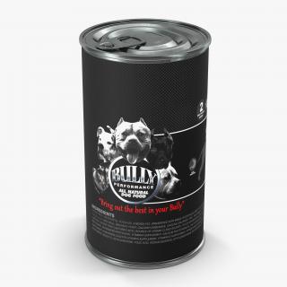 Dog Food Tin 3D