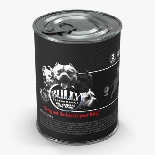 Dog Food Tin 3 3D model