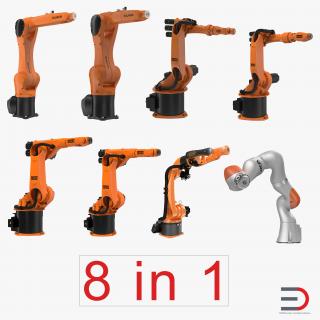 Kuka Robots Collection 3 3D model