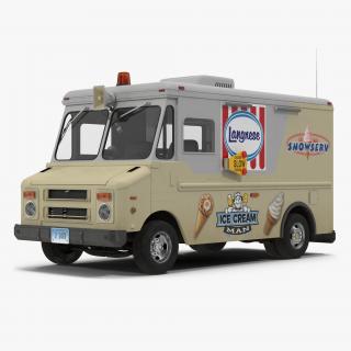 3D Ice Cream Van model