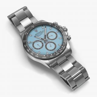 Rolex Cosmograph Daytona Blue Dial 3D model