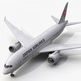 3D Boeing 787-8 Dreamliner Japan Airlines model