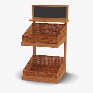 Bakery Display Shelves 5 3D model