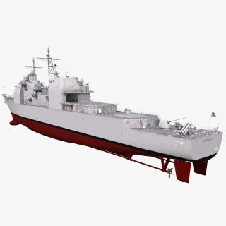 Ticonderoga Class Cruiser Leyte Gulf CG-55 3D