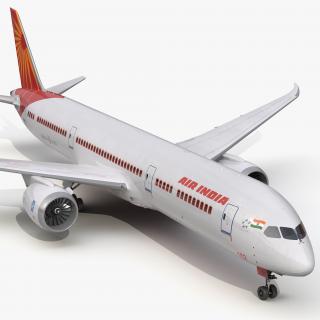 3D Boeing 787-9 Dreamliner Air India model