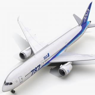 Boeing 787-9 Dreamliner All Nippon Airways 3D