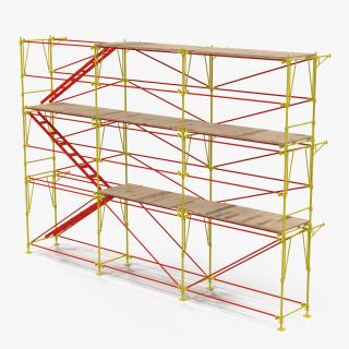 3D Scaffolding 2 model