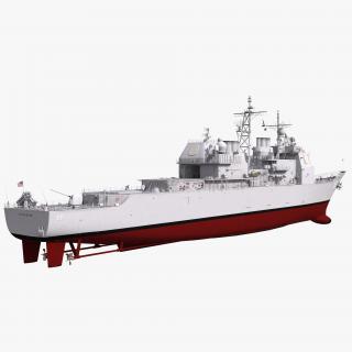 3D Ticonderoga Class Cruiser Vicksburg CG-69