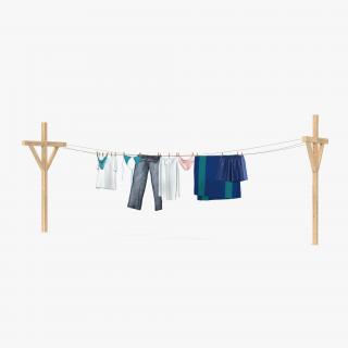 Clothes Line 3D