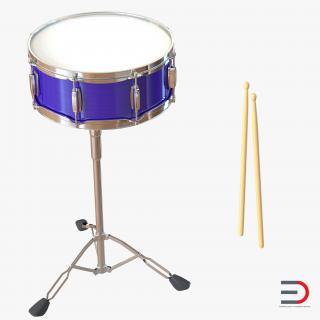 Snare Drum Set 3D model