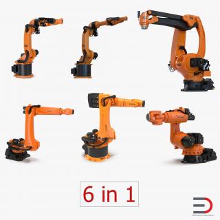 Kuka Robots Collection 5 3D model