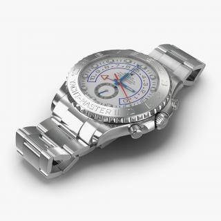 Rolex Yachtmaster II Platinum 3D model