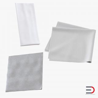 3D Napkins Collection model