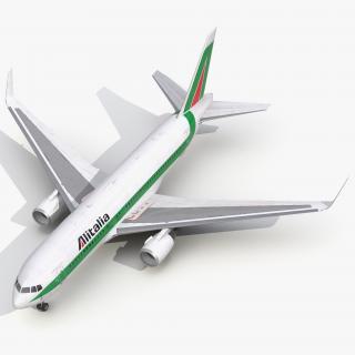 3D model Boeing 767-200ER Alitalia