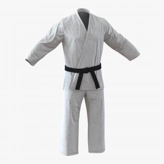 Karate White Suit 3D