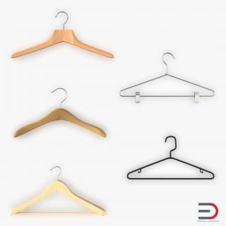 3D Clothes Hangers 3D Models Collection 2 model