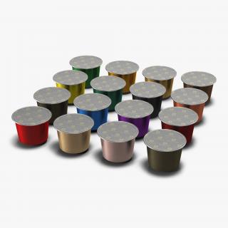 3D model Coffee Capsules