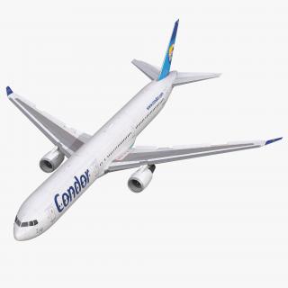 3D Boeing 767-400ER Condor Flugdienst Rigged