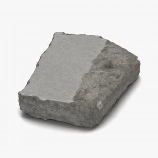 3D Concrete Chunk 3