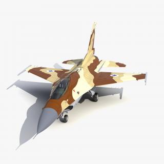 3D model Fighter F-16 Fighting Falcon Israel