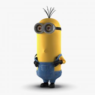 Tall Two Eyed Minion Pose 4 3D