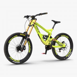 Mountain Bike GT Fury Green 3D