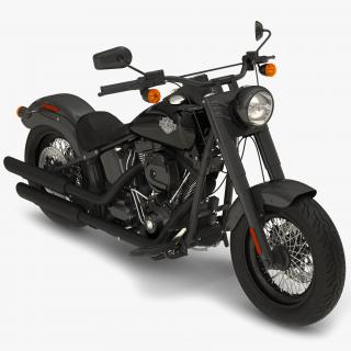 3D Harley Davidson Softail Slim 2016 model