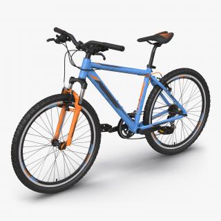 3D Mountain Bike Generic Blue