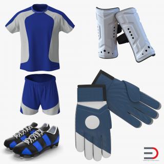 Soccer Gear Collection 3D