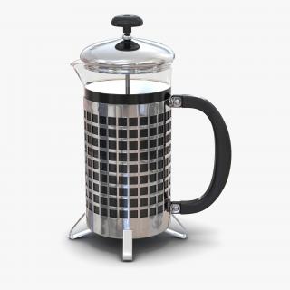 French Press 3D