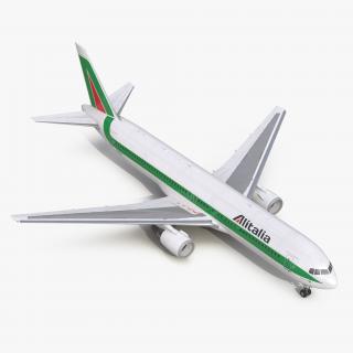 3D Boeing 767-300 Alitalia model