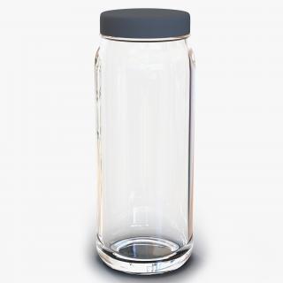 3D Glass Jar 5