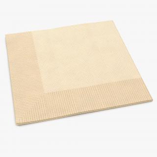 3D Beverage Napkin Brown