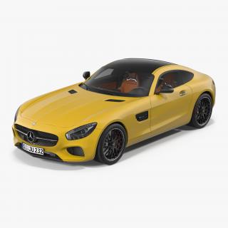 3D model Mercedes Benz AMG GT 2016