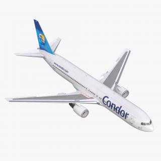 Boeing 767-300 Condor Flugdienst Rigged 3D model