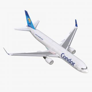 3D model Boeing 767-300F Condor Flugdienst Rigged