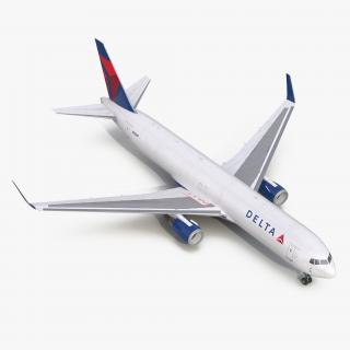 3D Boeing 767-300F Delta Air Lines