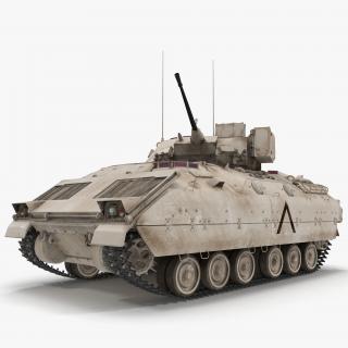 3D US Infantry Fighting Vehicle Bradley M2 Rigged