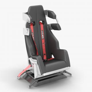 3D model Racing Car Seat