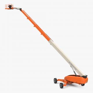 Telescopic Boom Lift Generic 4 Pose 2 3D