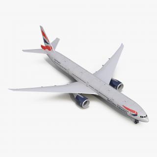 3D model Boeing 777-300 British Airways