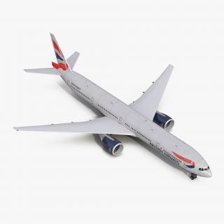 Boeing 777-300ER British Airways 3D