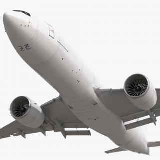 3D model Boeing 777 Freighter Generic Rigged