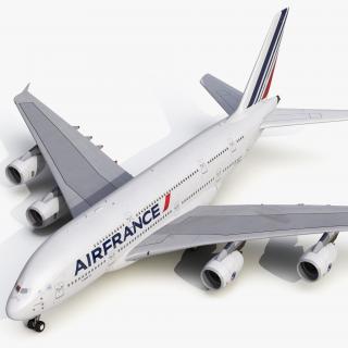 3D Airbus A380-800 Air France