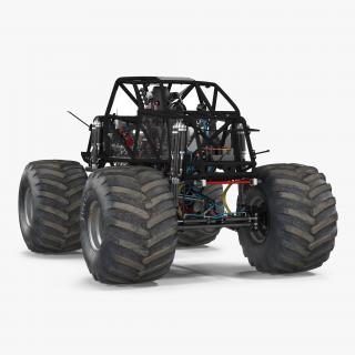 3D Monster Truck Bigfoot 2 model