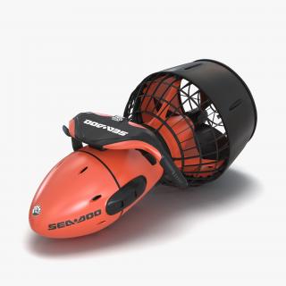 3D Diver Propulsion Vehicle Sea-Doo Red