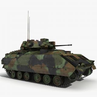 3D Infantry Fighting Vehicle Bradley M2 Camo